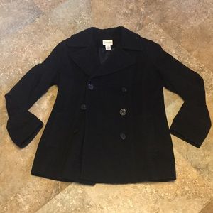 St John’s Black Pea Coat